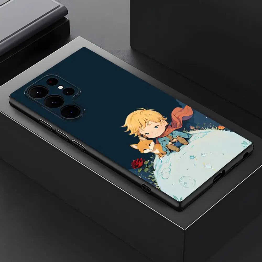 The Little Prince Cartoon Phone Case For Samsung Galaxy S20 S21 S22 S23 A23 A53 A54 A34 Pro Plus Ultra Fe Back Cover image 6