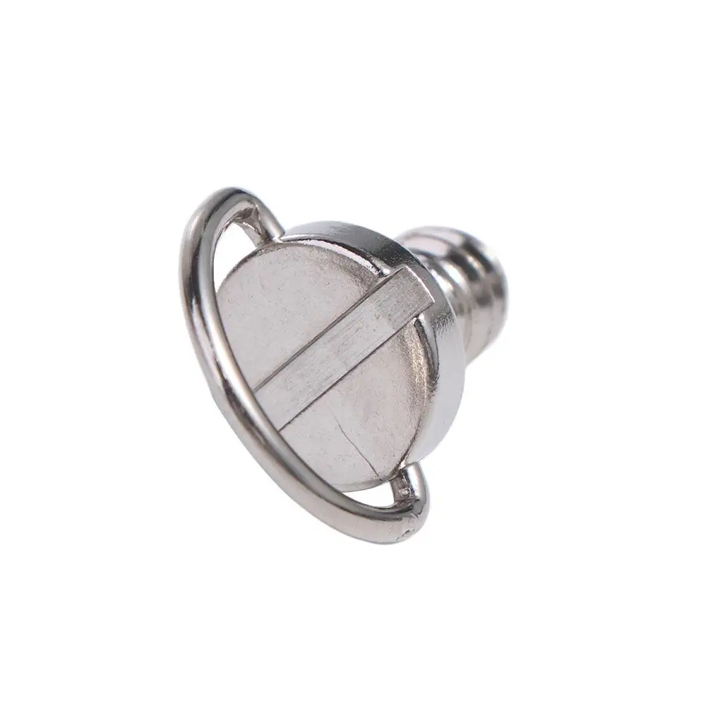 

Monopod Photography Fixed Adapter Screw Adapter Silver For DSLR Camera Screw 1/4 Inch Screw Tripod Screw D-Ring Screw