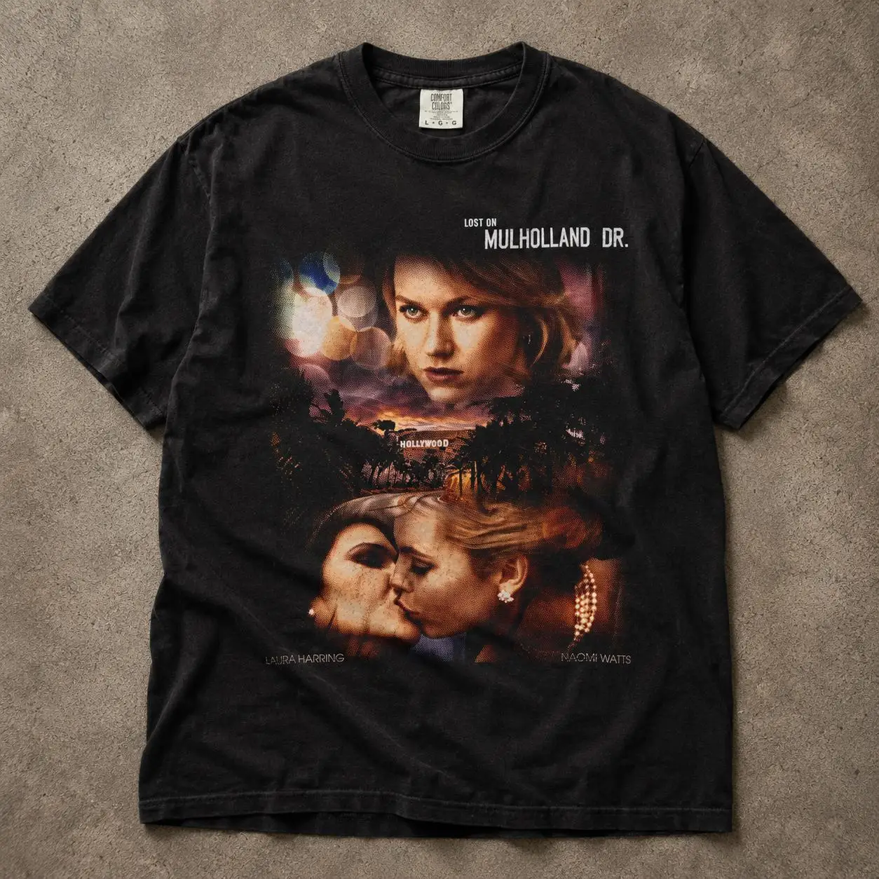 Mulholland Drive Shirt, Vintage David Lynch Film Tee,Summer Unisex Loose and Breathable Cotton T-shirt Top