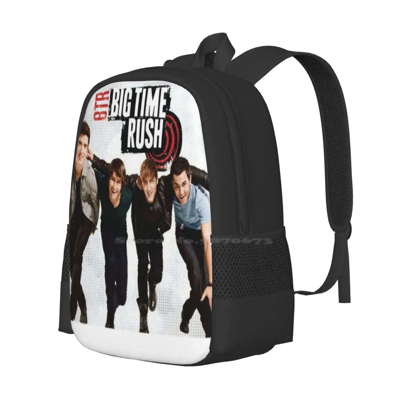 Big Time Rush Teen College Student Backpack Pattern Design Bags Big Time Rush 2021 Victorious Hulu Big Time Rush Cast 2021