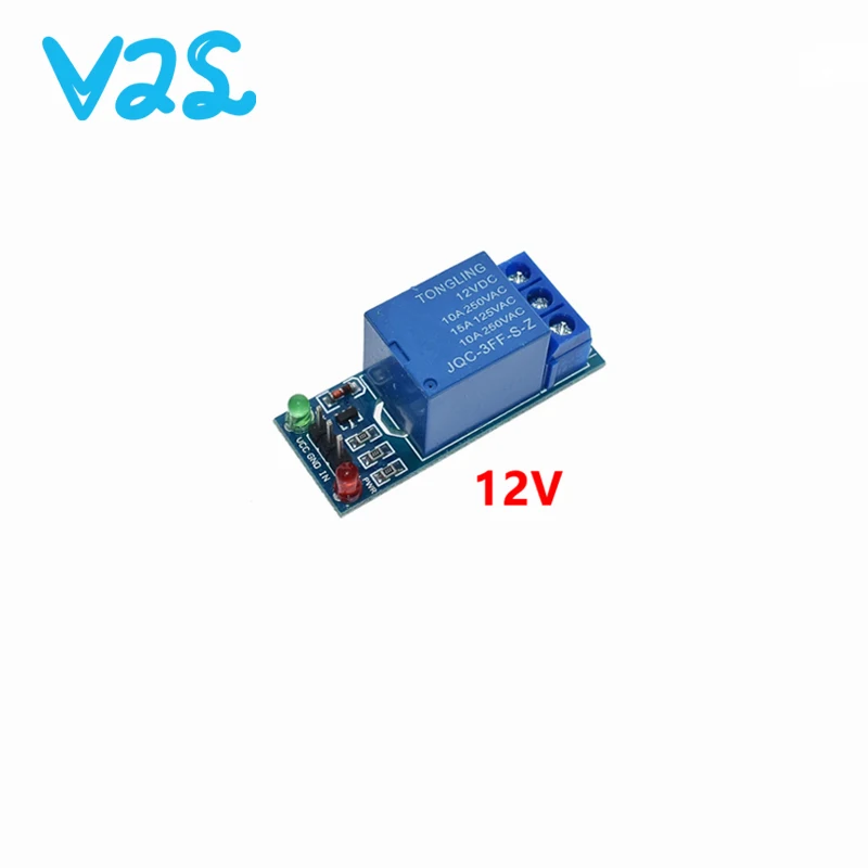 5V 12V low level trigger 1 Channel Relay Module interface Board Shield For PIC AVR DSP ARM MCU Arduino