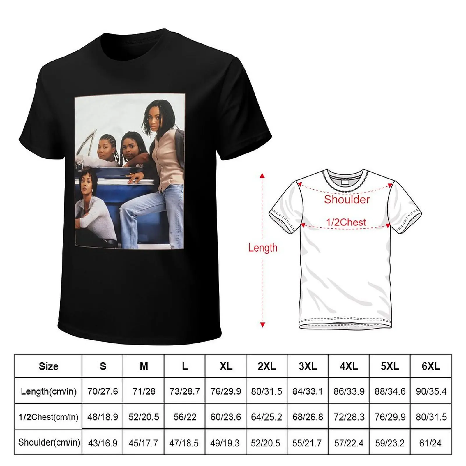 Retro Vintage Set It Off Squad 90s Moviegift For Halloween T-Shirt Creative Graphic Tee Shirt