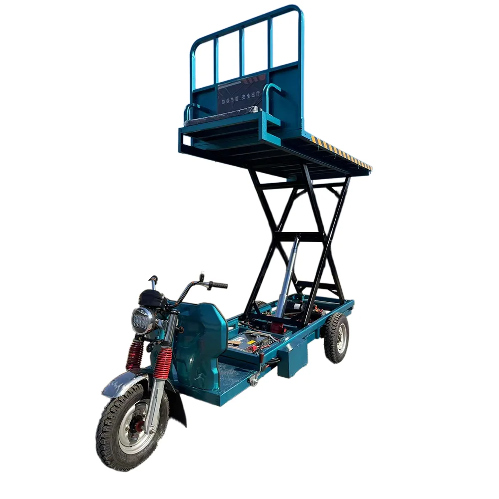 

Ce High Quality Flatbed Cargo Heavy Duty Electric Platform Hand Trolley /ride on Electric Trolley Carts Platform Carts