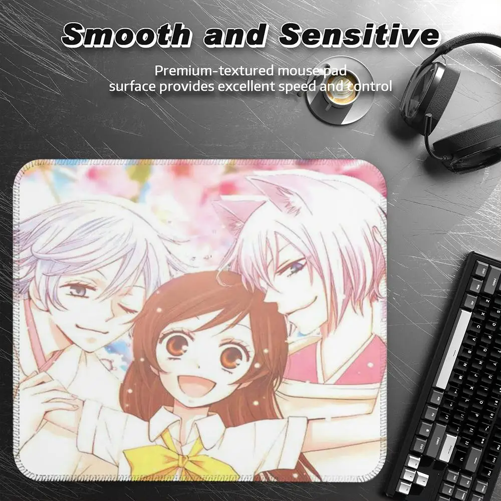 

Винтажный коврик для мыши Kamisama Kiss, аксессуары для офиса, игровой маленький коврик для мыши, настольный коврик, офисный коврик, коврики для геймеров, аниме-гаджеты