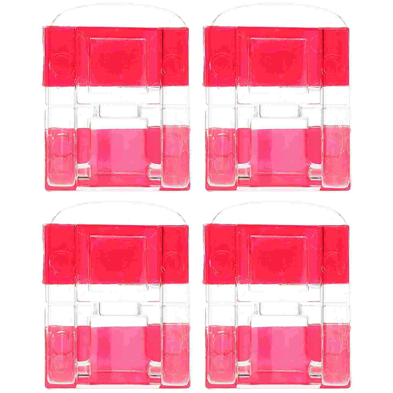 Locks Transparent Cabinet Door Hinges Self-adhesive Latches Hasp Locking Acrylic