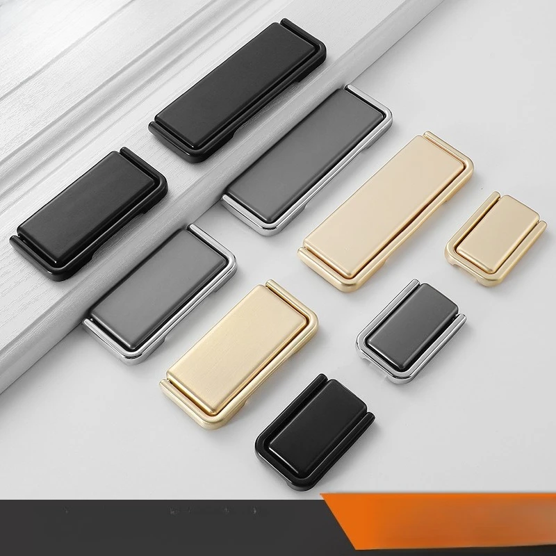 

Невидимая ручка шкафа без дрели, простая плоская ручка для двери ящика