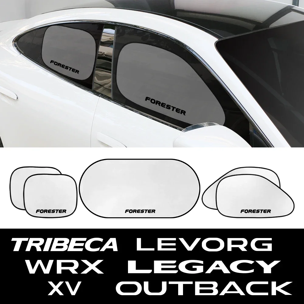 Whole Set Sunshade UV Cover Auto Accessories For Subaru Forester XV Outback Legacy WRX Tribeca Levorg BRZ Crosstrek Exiga Ascent