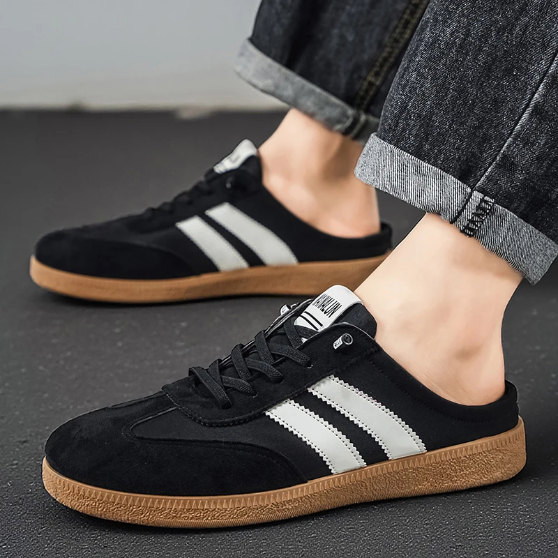 Atmungsaktive Herren-Freizeitschuhe, Skateschuhe, geeignet für Outdoor-Wanderungen, Camping und den täglichen Innenbereich, Sommer-Loafer. – Detail 6