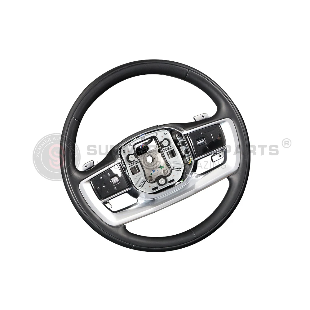 ملحقات السيارة الداخلية عجلة قيادة السيارة الجلدية لسيارة رينج روفر 13-17 ترقية إلى 2023 رينج روفر