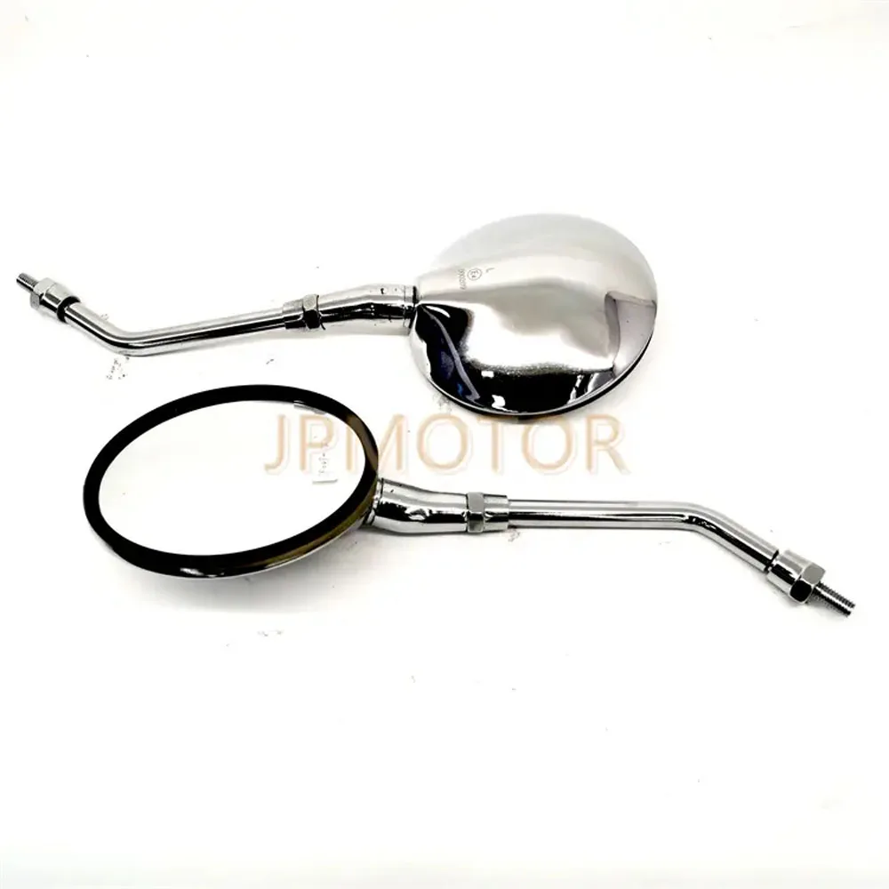 Universal Motorcycle Mirror Rear View Mirrors For Motorcycle Chrome Mirrors With E-mark