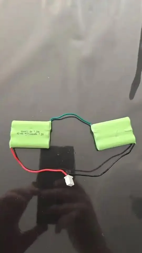 AAA1000MAH القدرة الكاملة 7.2 فولت النيكل الهيدروجين بطارية قابلة للشحن كشاف بطارية لعبة الطبية NI-MH قطع الاتصال #2