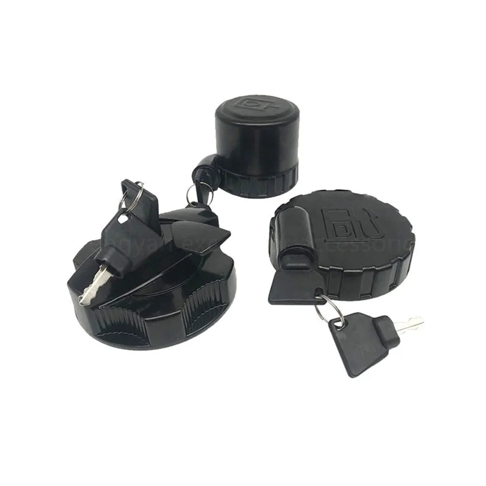 

For JCB 3CX 2CX 4CX Fuel Cap JCBJS130 160 460 240 JS220 331/45908 331/33064 3313352 Fuel Cap WITH 2KEY 14607 Fit Excavator Parts