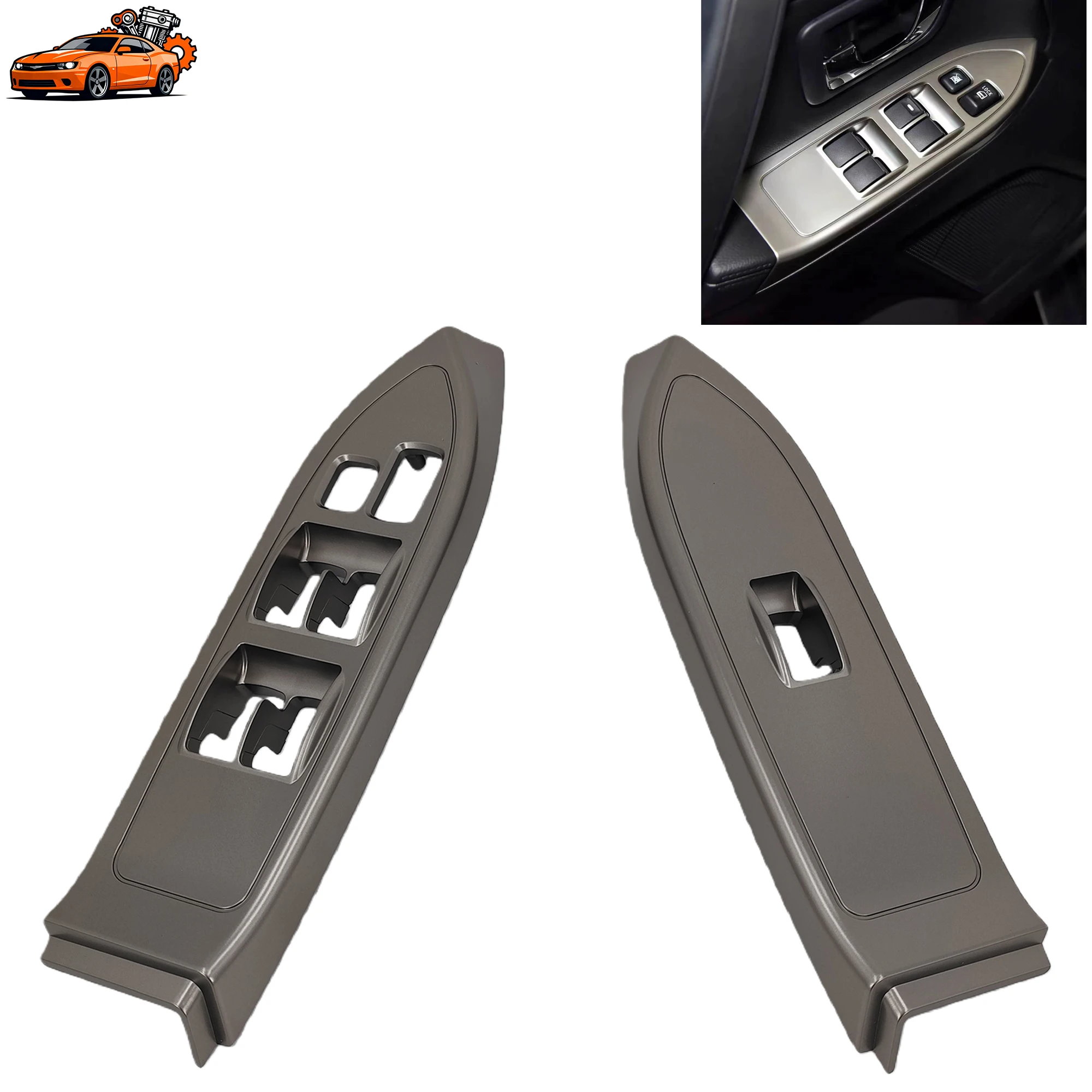 

Car Window Switch Control Panel Armrest Upper Cover Repair Part For Mitsubishi Pajero V93 V97 V77 2007-2020 8619A419HA 8608A142