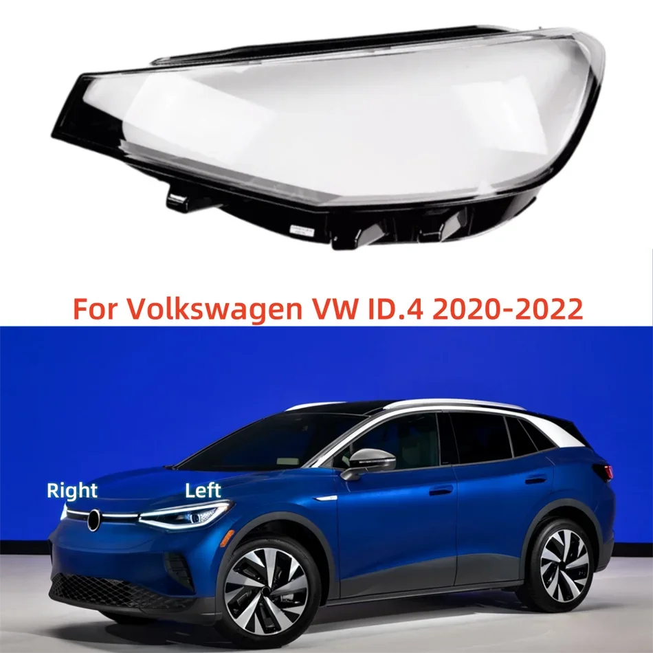 البوب ل Volkswagen VW ID.4 2020 2021 2022 قطع غيار السيارات الداخلية غطاء المصباح الأمامي شفاف المضادة للأشعة فوق البنفسجية ومكافحة الشيخوخة #1