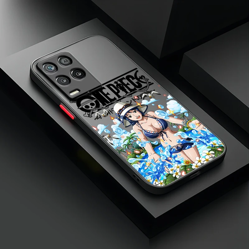 O-neS- P-iecess Anime For OPPO Realme 11 20 9 9i 8i 8 7i 6S 6i 6 5i 5 Pro Plus Global TPU Frosted Translucent Phone Case