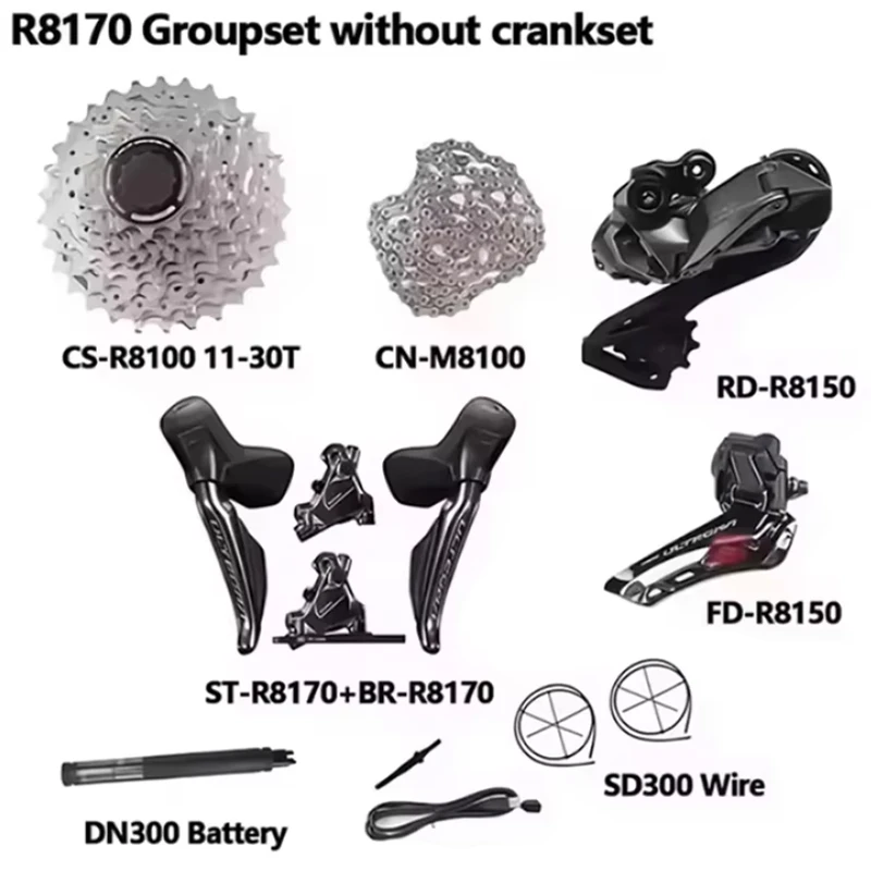 Shimano r8170 アルテグラ　リアディレイラー Shimano-ultegraリアディレイラー,r8170 di2電子部品,2x12s,r8150