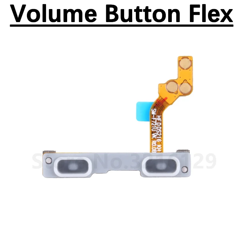 Charging Port Board Loudspeaker For Samsung Z Flip4 SM-F721 SIM Card Tray Signal Volume Button Motherboard Connect Flex Cable