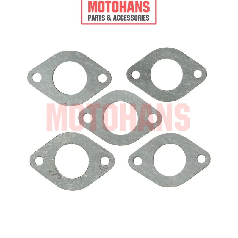 BX16120027C 5PCS GASKET PAPER FOR CARBURETOR INTAKE PIPE MANIFOLD PIPE FOR GY6 50CC 139QMB MOPED SCOOTER ATV QUAD