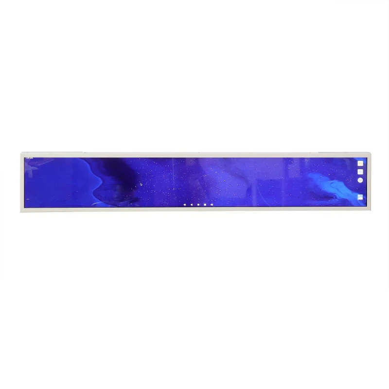 16/28/34 5/42.6-Inch Advertising LCD Bar Display IPS Panel 700 Nits Brightness VESA Wall Mounted Embedded Display