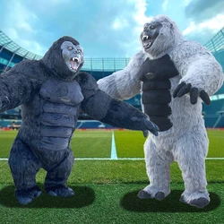 Cartoon King Kong Giant Gorilla Inflatable Mascot Costume Halloween Party Adult Walking Inflatable Performance Anime Props