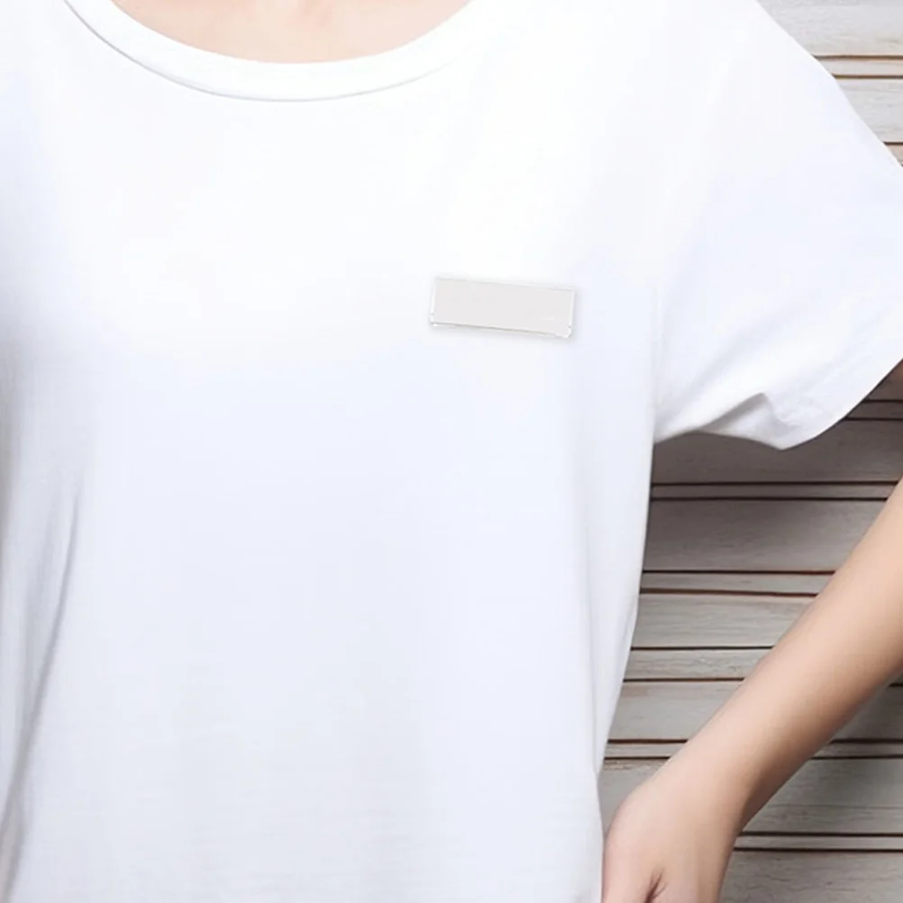 

10Pcs Transparent Insert Card Badge Holders Work Name Badge Cases Employee Id Card Holders for Office School Daily Use