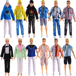 Ken Doll Conjunto de roupas para meninas, Hoodie, Sportswear, camisa, casaco, acessórios, vestir-se, brinquedos infantis, presente