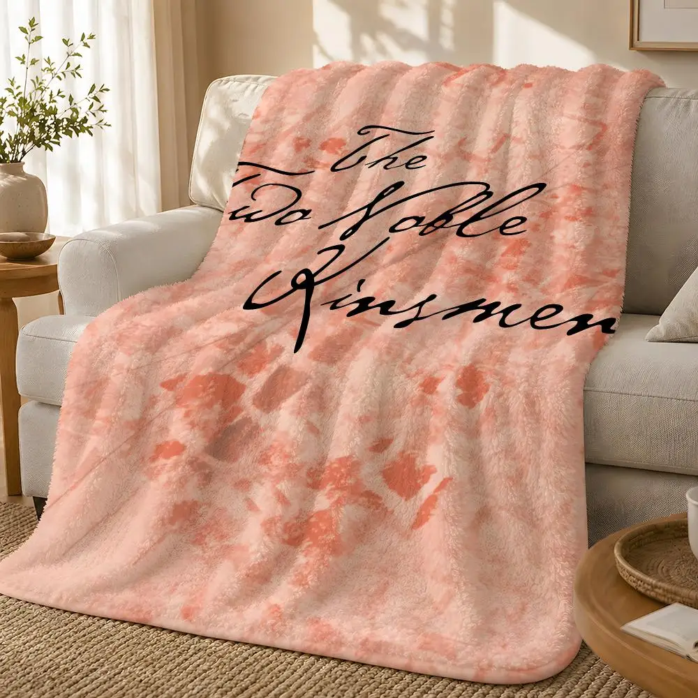 The Two Noble Kinsmen Throw 1pc Flannel Blanket Soft Lightweight Warm Cozy For Bedroom Sofa Bed