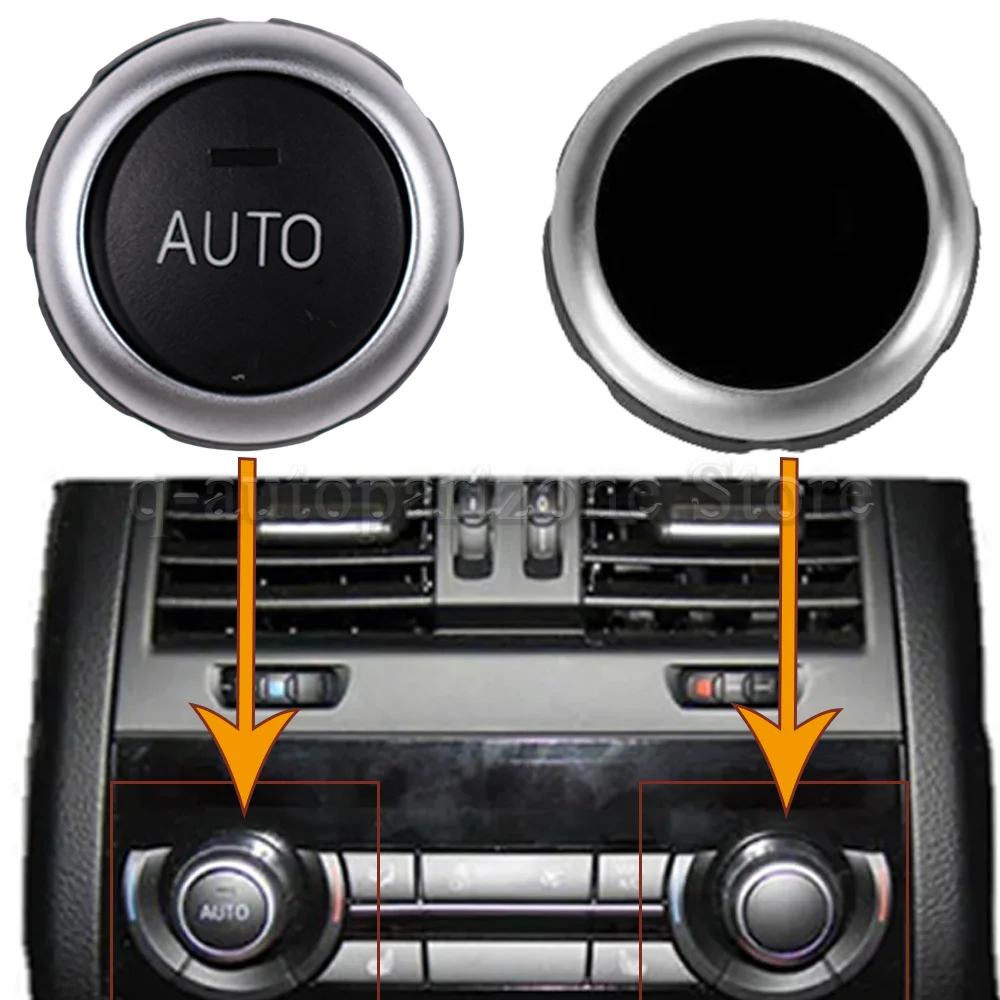 61319393931 سيارة المناخ التيار المتناوب التحكم دوران مقبض زر التبديل طقم تصليح لسيارات BMW X5 X6 F10 F07 F02 F15 F16