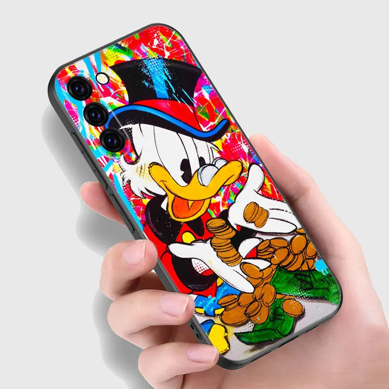 Funda de teléfono del pato Donald para Samsung, A13, A22, A24, A32, 4G, A25, A34, A35, A52S, A53, A54, A55, A73, 5G, A12, A14, A15, A23, A31, A33, A50, A51, A72