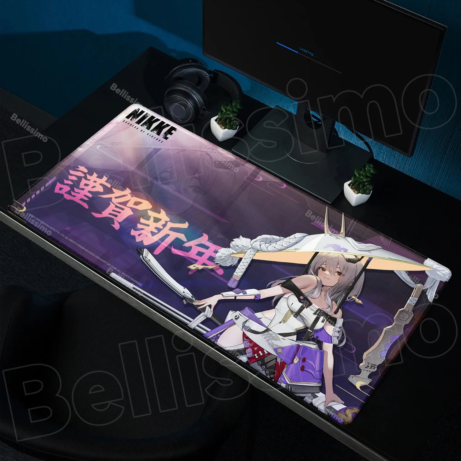 

Mouse Pad Gamer Kawaii NIKKE：The Goddess of Victory Desk Mat Accessory Mousepad Gaming office PC Accessories Keyboard Desk Mat
