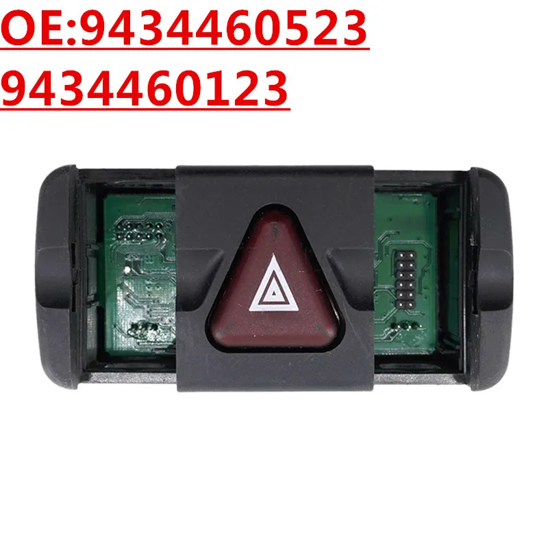 

OE:9434460523/9434460123 Suitable For Benz Truck Double Flash Emergency Switch Alarm Light Control Switch