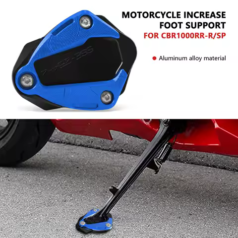 For CBR 1000RR-R CBR1000RR-R SP CBR1000 RRR 2020-2025 2024 2023 2022 Motorcycle kickstand side bracket extension support plate