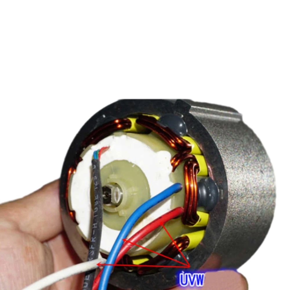 8-36V 2000W High Power Brushless Motor Neodymium Strong Magnetic Inner Rotor 6000RPM-28000RPM High Speed Brushless Motor