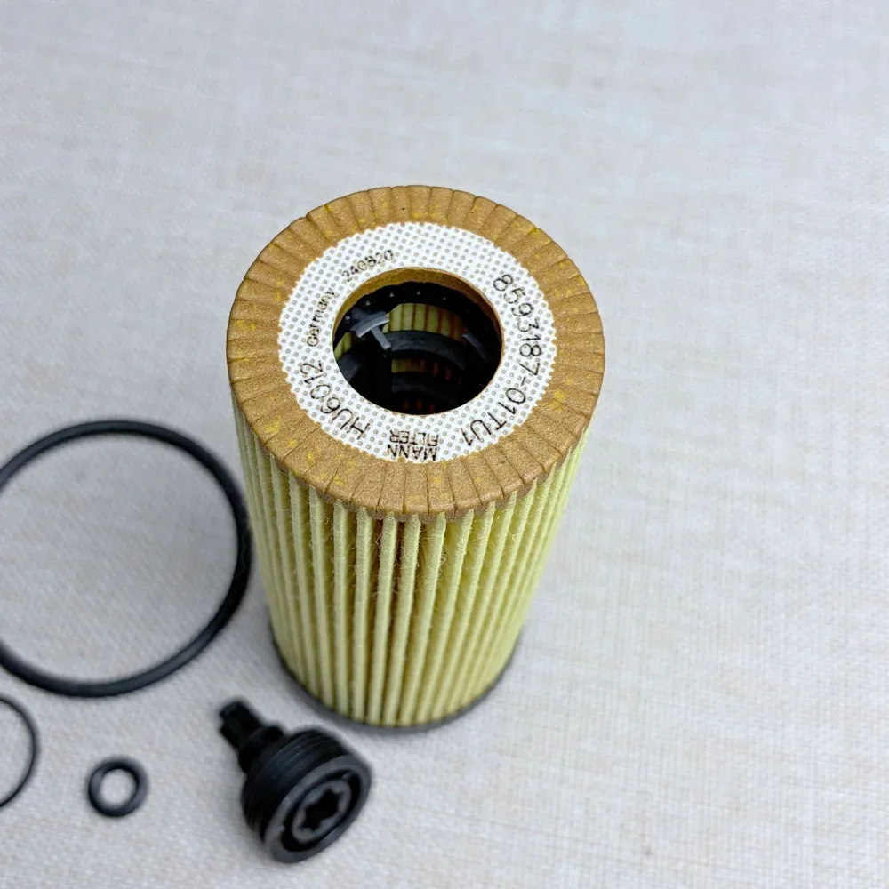 1x Engine Oil Filter 11428593186 For MINI For BMW Countryman X1 X2 F54 F55 F56 F57 11428593186 Engine Oil Filter High Quality