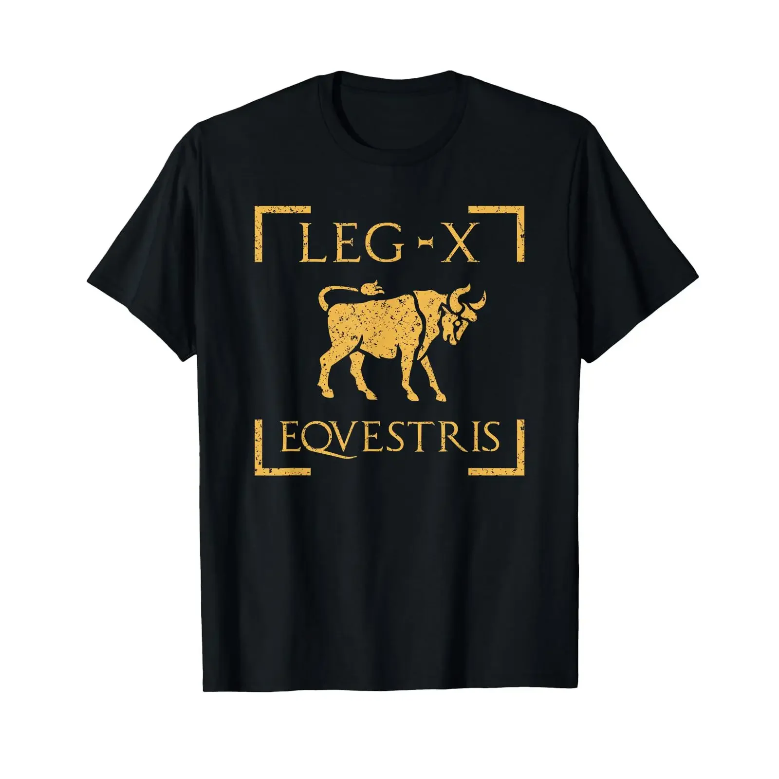 Legio X Equestris Julius Caesar Roman Legion T Shirt vintage Washed Breathable fashion Stylish streetwear homme Stretched