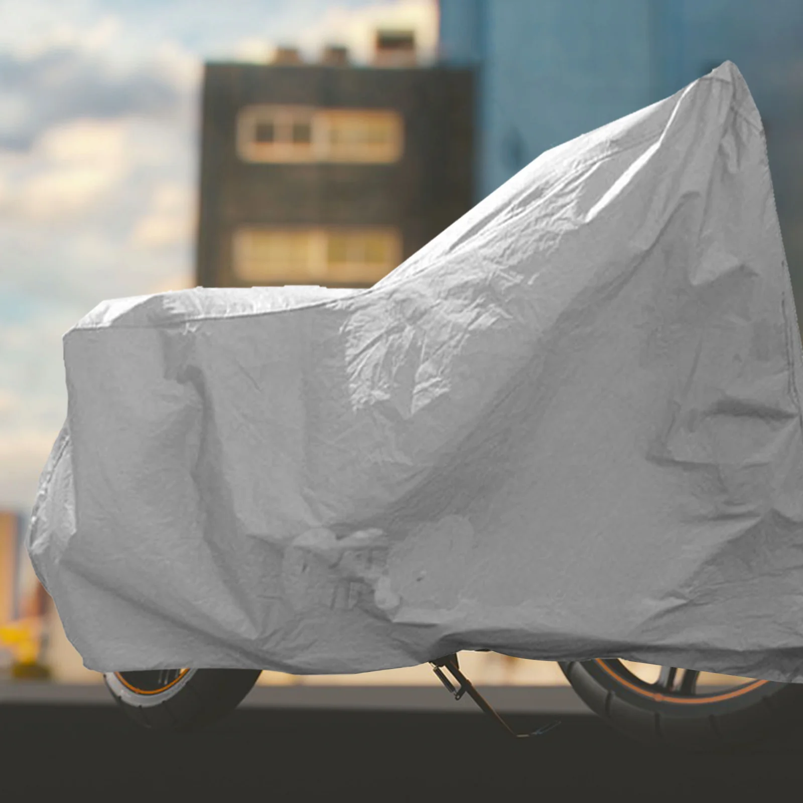 

Motorcycle Cover Reusable Lightweight Design for Bike Scooter Outdoor Storage Easy Carry Protection Cover Bike Covers