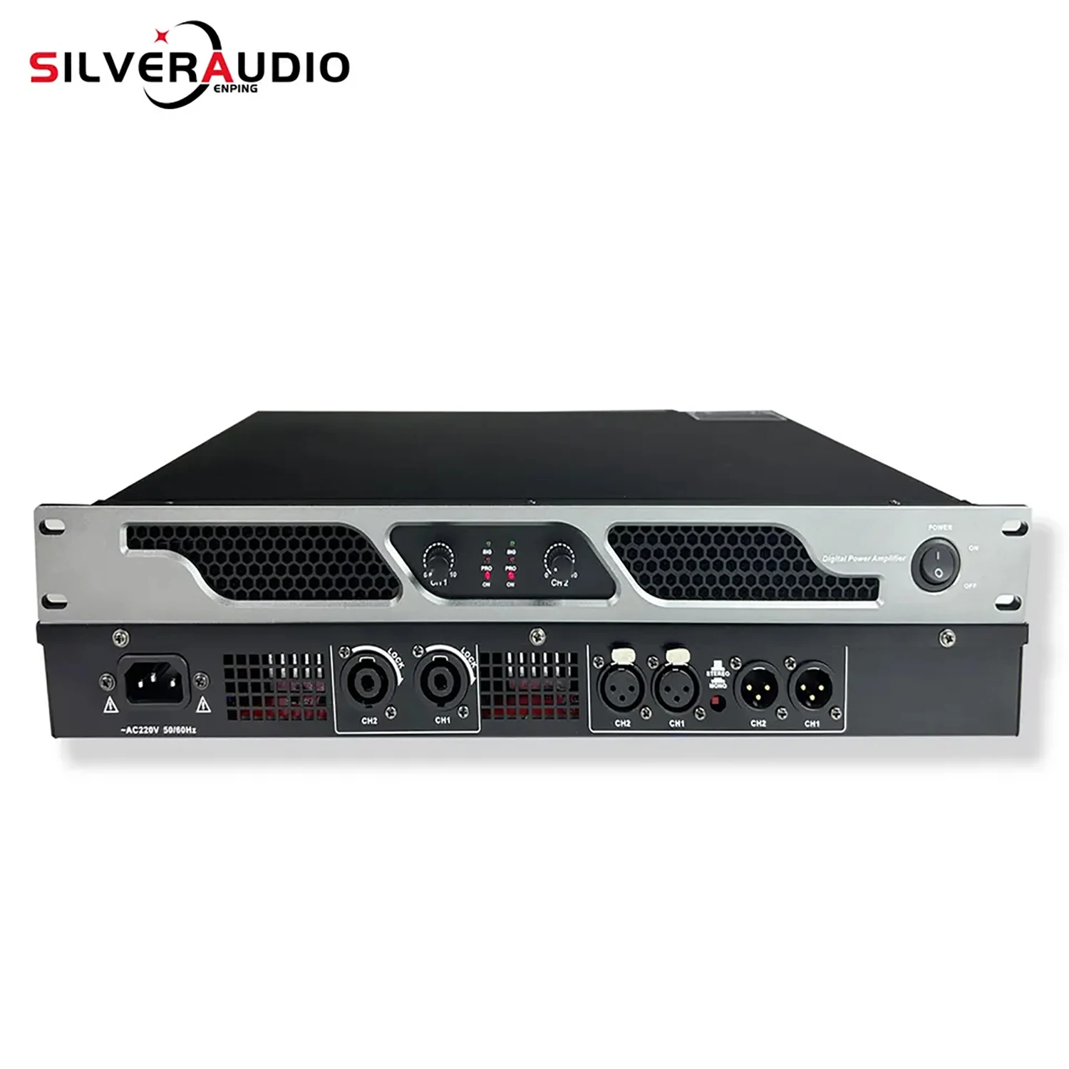 GAP-D2800プロフェッショナルdjステージデジタルアンプ、2チャンネル、600w x 2