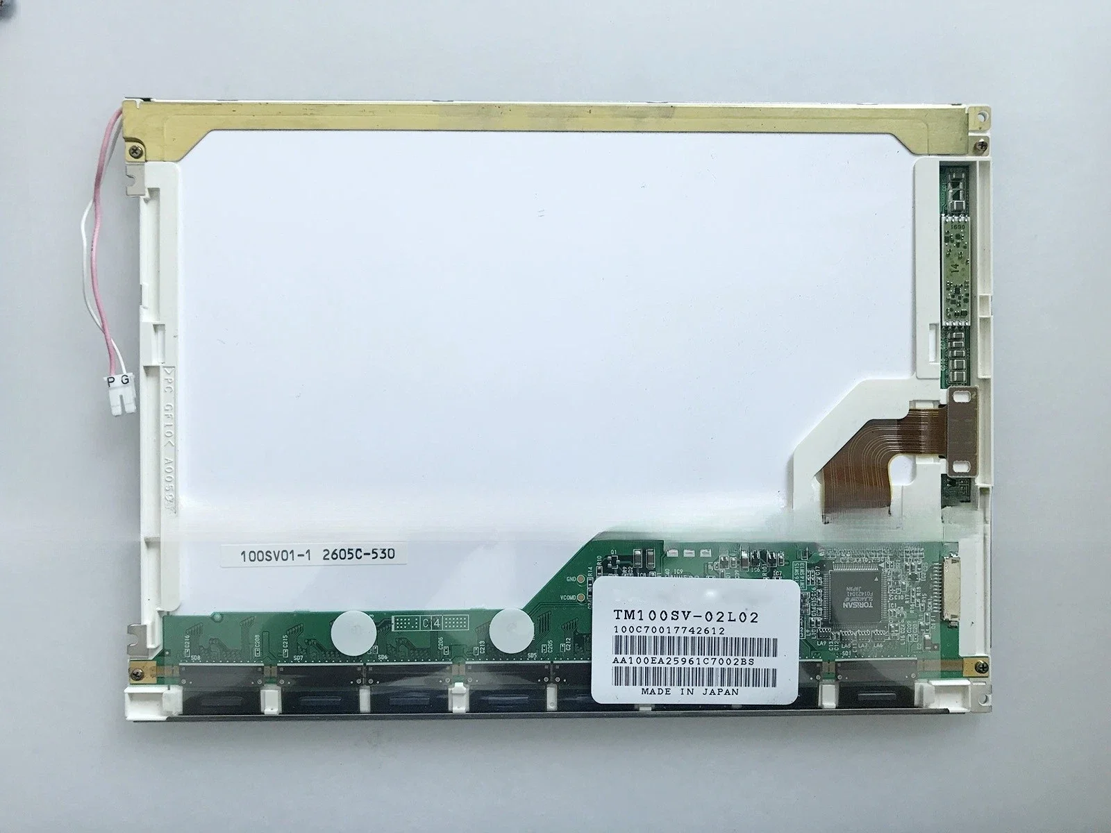 

10-дюймовый жидкокристаллический дисплей TM100SV-02L02