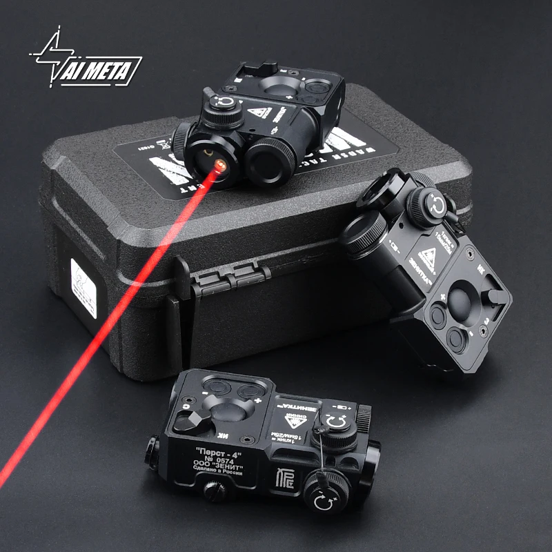 Tactical CNC PERST-4 Aiming Red Green Laser PEQ Blue IR Laser Airsoft can be reset to zero PEQ15 CQBL NGAL Weapon lights hunting