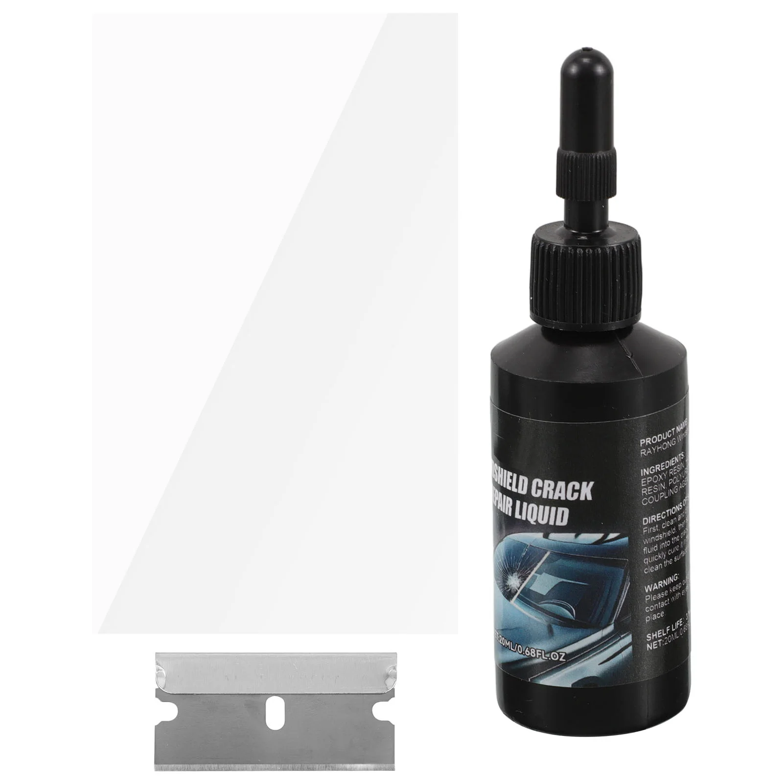 1 مجموعة السيارات الزجاج الأمامي الكراك طقم تصليح الزجاج الأمامي رقاقة مزيل الخدش الزجاج الكراك إصلاح أداة إصلاح