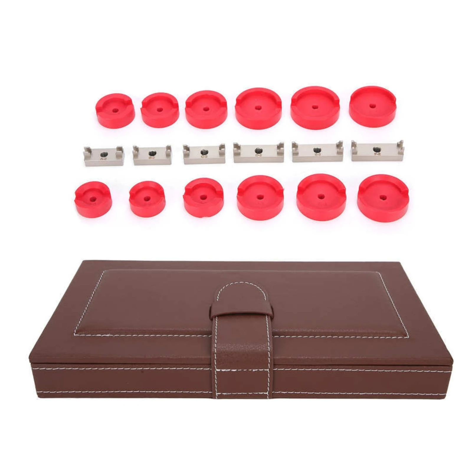 

Watch Press Tool Kit Compact Watch Case Opener Kit Fitted Insert Multi-Purpose for Watchmakers