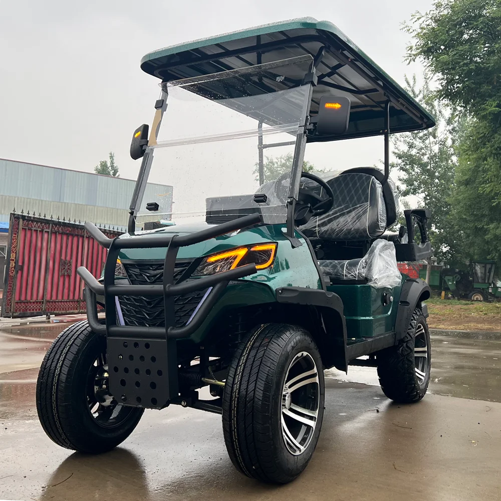 

MMC Luxury Design 2/4/6 Seater Golf Carts Family Lifted Lithium Golf Car 48v/72v Lithium Battery Hunting Electric Golf Cart