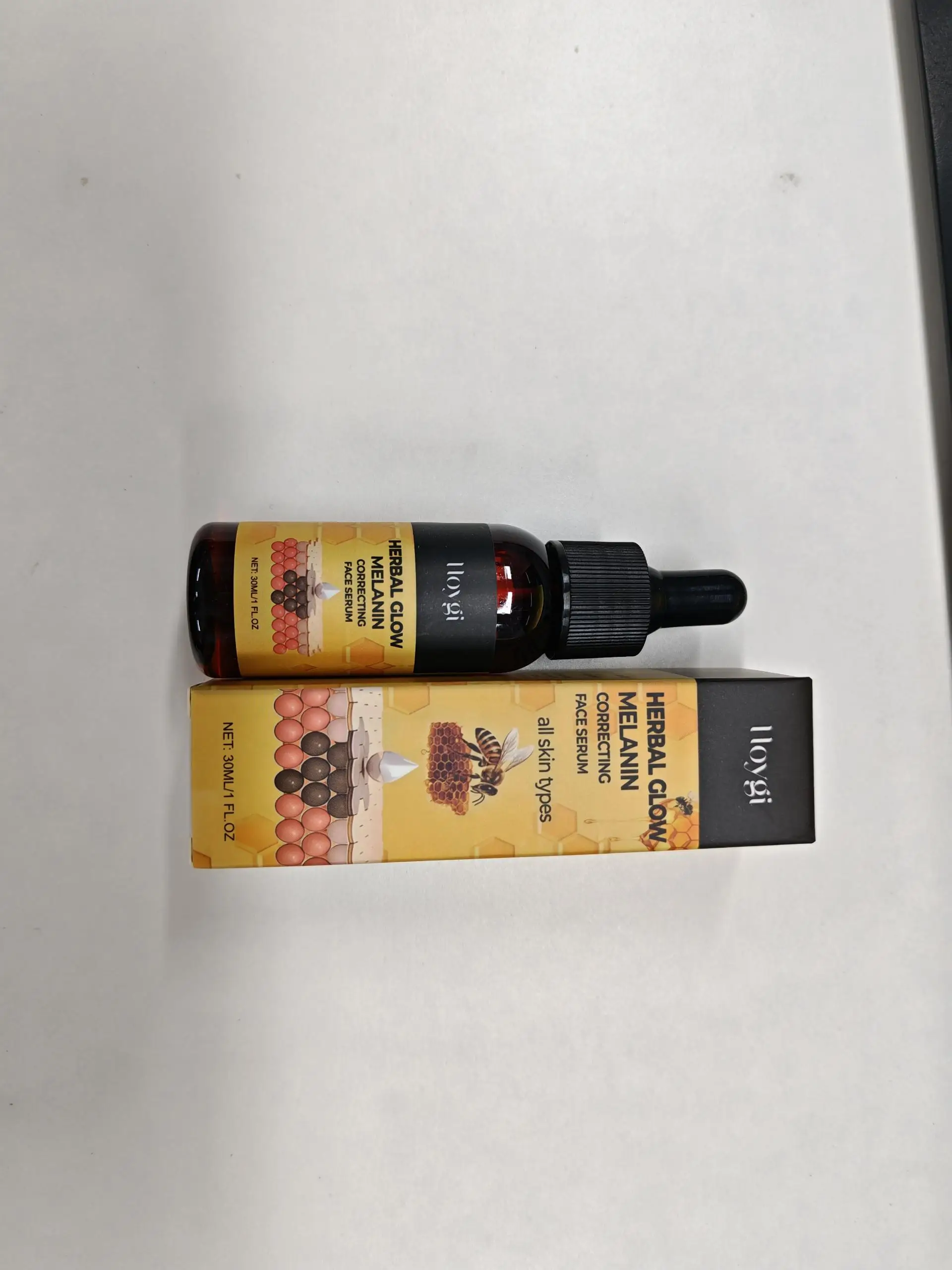 Hoygi Herbal Glow Melanin Correcting Face Serum for Brightening Moisturizing Smooth and Soft Skin All Skin Types