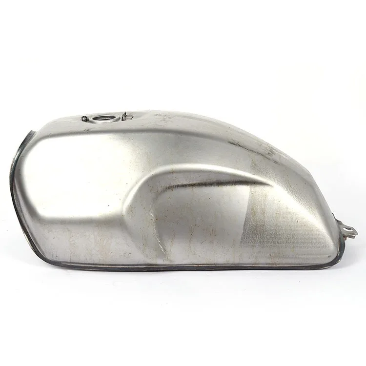Steel Motorcycle Gas Tank For GB250 Cafe Racer 12L Bare Metal Fuel Tank For Custom Bobber Scrambler Builds