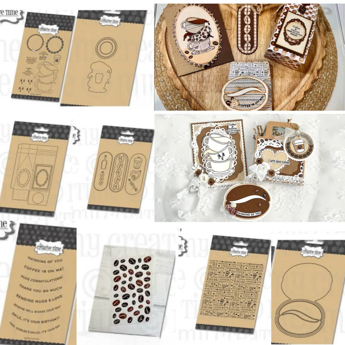 

Gingerbread Man Coffee Cup Clear Stamps Metal Cutting Dies DIY Scrapbook Handcraft Paper Card Craft Template Decoration 2025 New