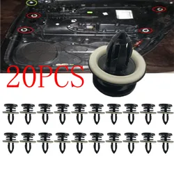 20Pcs Car Interior Door Card Fastener Clips 8E0868243 For VW Audi A3 8P A4 B6 B7 Trim Panel Mounting Auto Accessories Retainer