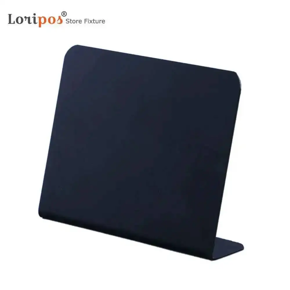 Supporto per Segnaposto da Tavolo Nero, Mini Lavagna per Menu, Segnaposto da Banco, Porta Segnaposto Liquido da Scrivania |   Loripos