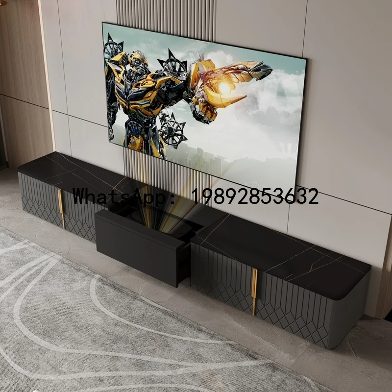 XL Laser-Specific TV Base Cabinet Electric Smart Telescopic Tray Automatic Front and Rear Short-Throw Projector Cabinet