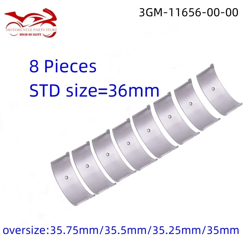 

STD36mm 35.75mm Connecting Rod Bearing For YAMAHA SNOWMOBILE RX WARRIOR LE FZS1000 RX-1 APEX X-TX YZF1000 R1 R 3GM-11656-00-00