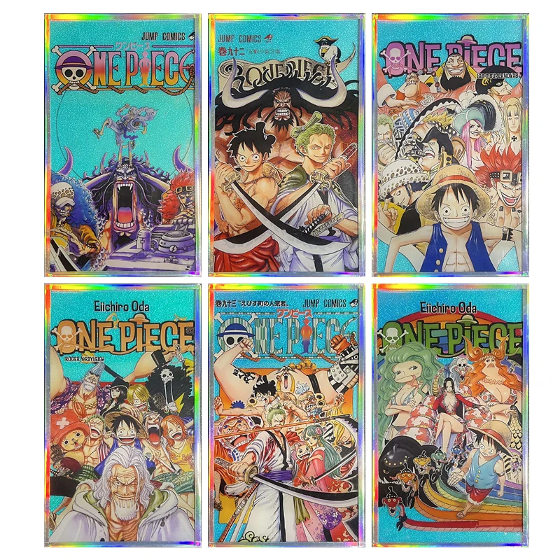 

Японское аниме ONE PIECE Roronoa Zoro Monkey D Luffy Коллекционные открытки, подарок на Рождество, день рождения, цветная бумажная игрушка для детей